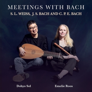 Emelie Roos & Dohyo Sol - Meetings With Bach i gruppen CD / Klassisk hos Bengans Skivbutik AB (5520504)