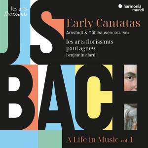 Les Arts Florissants & Paul Agnew & Benjamin Alard - J.S. Bach Early Cantatas: Arnstadt & Mühlhausen - A Life In Music Vol.1 i gruppen CD hos Bengans Skivbutik AB (5520571)