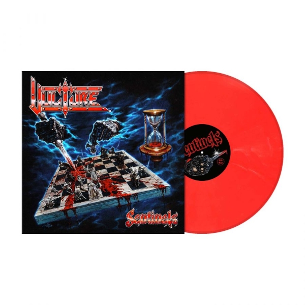 Vulture - Sentinels (Red Vinyl Lp) i gruppen VINYL / Metal hos Bengans Skivbutik AB (5521190)