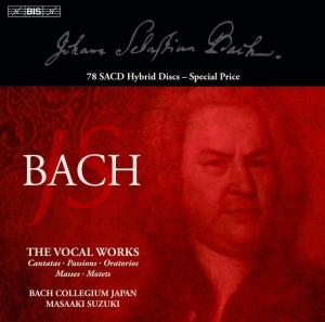 Bach J S - The Vocal Works (78 SACD Boxset) i gruppen Musikk / SACD / Klassisk hos Bengans Skivbutik AB (5522091)