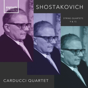 Dmitri Shostakovich - String Quartets Nos. 9 & 15 i gruppen CD / Klassisk hos Bengans Skivbutik AB (5522420)