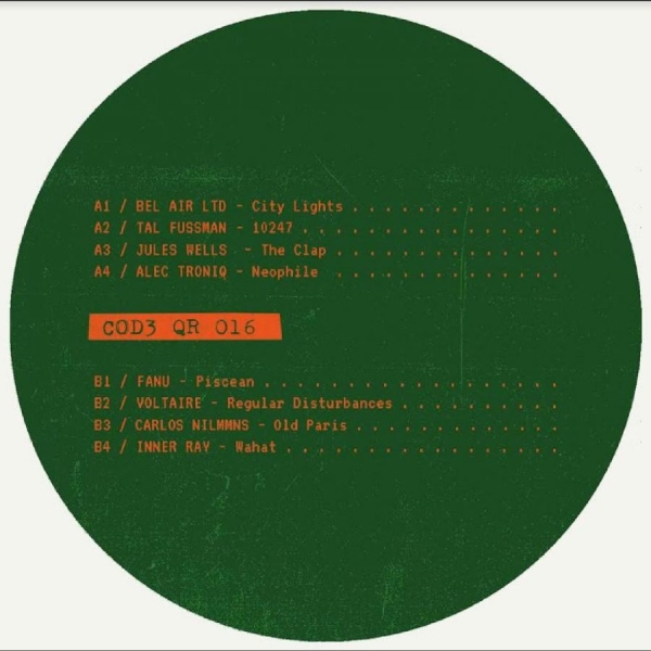 Various Artists - Cod3 Qr 016 i gruppen VINYL / Toppselgere hos Bengans Skivbutik AB (5522745)