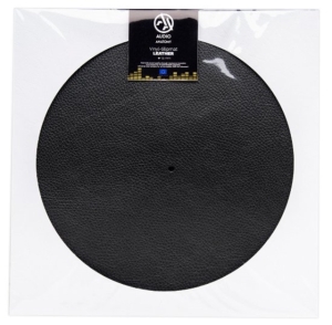 VinylTilbehør - Slipmat Leather Black i gruppen Labels /  hos Bengans Skivbutik AB (5523352)
