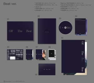 I.M - Off The Beat i gruppen CD / K-Pop hos Bengans Skivbutik AB (5523463)