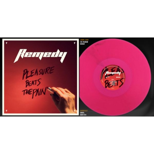 Remedy - Pleasure Beats The Pain (Magenta Cl i gruppen VINYL / Metal hos Bengans Skivbutik AB (5523507)