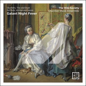 The Wig Society Chamber Music Ensem - Galant Night Fever - Quartets, Trio i gruppen CD hos Bengans Skivbutik AB (5523559)