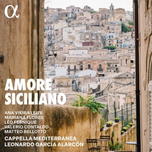 Cappella Mediterranea Leonardo Gar - Amore Siciliano i gruppen CD / Klassisk hos Bengans Skivbutik AB (5523567)