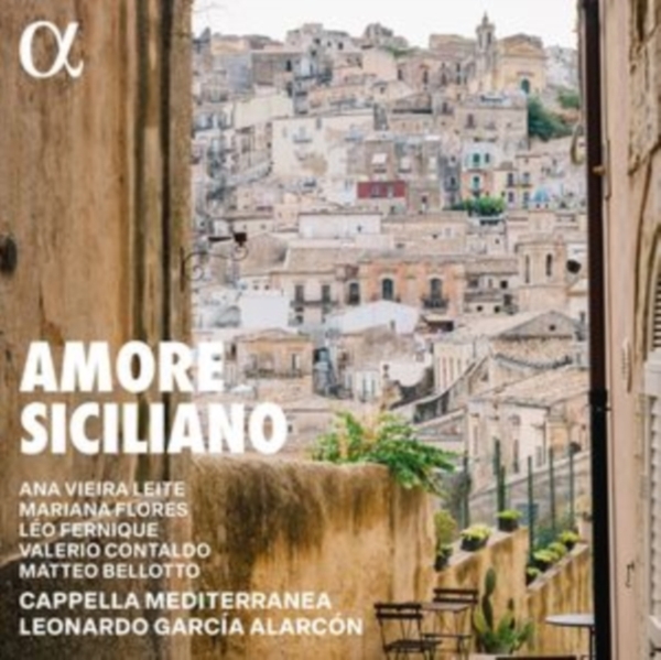 Cappella Mediterranea Leonardo Gar - Amore Siciliano i gruppen CD / Klassisk hos Bengans Skivbutik AB (5523567)