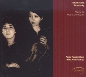 Kandinskaja Anna/Kandinskaja Irin - Works For Violin And Piano i gruppen CD / Klassisk hos Bengans Skivbutik AB (5524237)