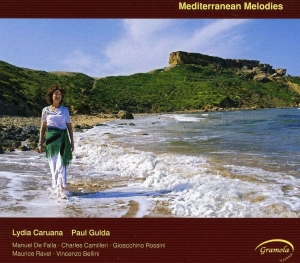 Caruana Lydia Gulda Paul - Mediterranian Melodies i gruppen CD / Klassisk hos Bengans Skivbutik AB (5524282)