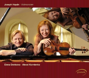 Denisova Elena - Haydn: The Violin Sonatas i gruppen CD / Klassisk hos Bengans Skivbutik AB (5524298)