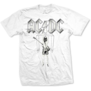 Ac/Dc - Switch Uni Wht     (M) i gruppen MERCHANDISE / T-shirt / Heavy Metal hos Bengans Skivbutik AB (5524940)