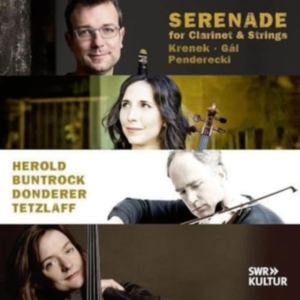 Kilian Herold & Barbara Buntrock & Florian Donderer  & Tanja Tetzlaff - Serenade For Clarinet & Strings i gruppen CD hos Bengans Skivbutik AB (5525457)