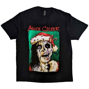 Alice Cooper - Xmas Card Uni Bl     (M) i gruppen MERCHANDISE / T-shirt / Heavy Metal hos Bengans Skivbutik AB (5525581)