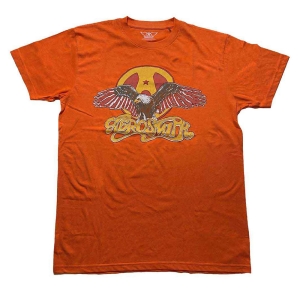 Aerosmith - Eagle Uni Orange    i gruppen MERCH / T-Shirt / Rockoff_Nya April24 hos Bengans Skivbutik AB (5525795r)