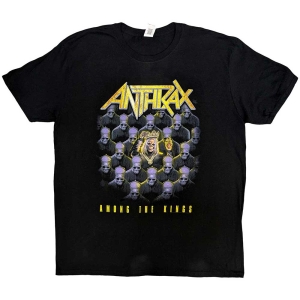 Anthrax - Among The Kings Fp Uni Bl    i gruppen MERCH / T-Shirt / Rockoff_Nya April24 hos Bengans Skivbutik AB (5526176r)