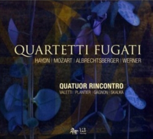 Haydn / Mozart - Quartetti Fugati i gruppen CD / Klassisk hos Bengans Skivbutik AB (552749)