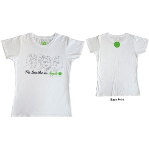 The Beatles - On Apple Lady Wht i gruppen MERCH / T-Shirt / Rockoff_Nya April24 hos Bengans Skivbutik AB (5527785r)