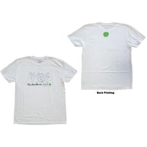 The Beatles - On Apple Uni Wht i gruppen MERCH / T-Shirt / Rockoff_Nya April24 hos Bengans Skivbutik AB (5527787r)