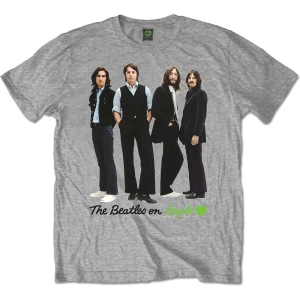 The Beatles - Iconic Colour Uni Grey i gruppen MERCH / T-Shirt / Rockoff_Nya April24 hos Bengans Skivbutik AB (5527791r)