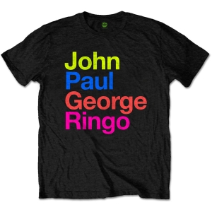The Beatles - Jpg&R Pepper Suit Colours Uni Bl i gruppen MERCH / T-Shirt / Rockoff_Nya April24 hos Bengans Skivbutik AB (5528316r)