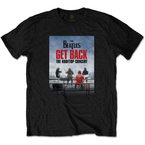 The Beatles - Rooftop Concert Uni Bl    i gruppen MERCH / T-Shirt / Rockoff_Nya April24 hos Bengans Skivbutik AB (5528954r)