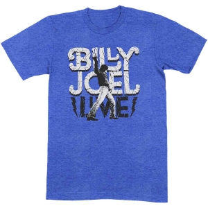 Billy Joel - Glass Houses Live Uni Blue i gruppen MERCH / T-Shirt / Rockoff_Nya April24 hos Bengans Skivbutik AB (5529460r)