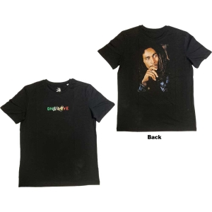 Bob Marley - One Love Portrait Uni Bl i gruppen MERCHANDISE / T-shirt / Reggae hos Bengans Skivbutik AB (5530198r)