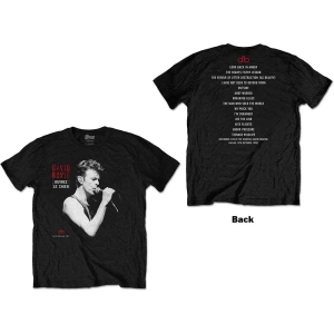 David Bowie - Dallas '95 Uni Bl i gruppen MERCH / T-Shirt / Rockoff_Nya April24 hos Bengans Skivbutik AB (5530218r)