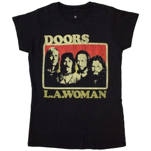 The Doors - La Woman Lady Bl    i gruppen MERCH / T-Shirt / Rockoff_Nya April24 hos Bengans Skivbutik AB (5531392r)