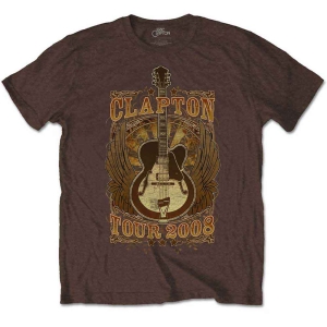 Eric Clapton - Tour 2008 Uni Brown i gruppen MERCHANDISE / T-shirt / Blues hos Bengans Skivbutik AB (5531557r)