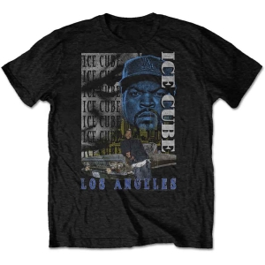 Ice Cube - Los Angeles Uni Bl i gruppen MERCH / T-Shirt / Rockoff_Nya April24 hos Bengans Skivbutik AB (5531574r)