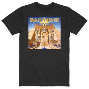 Iron Maiden - Powerslave Album Cover Box Uni Bl   (XL) i gruppen MERCHANDISE / T-shirt / Heavy Metal hos Bengans Skivbutik AB (5531907)