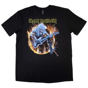Iron Maiden - Fear Live Flames Uni Bl    i gruppen MERCH / T-Shirt / Rockoff_Nya April24 hos Bengans Skivbutik AB (5532234r)