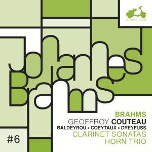 Geoffroy Couteau - Brahms: Clarinet Sonatas i gruppen CD / Klassisk hos Bengans Skivbutik AB (5532762)