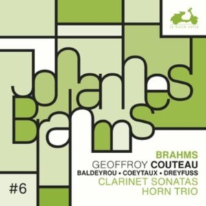 Geoffroy Couteau - Brahms: Clarinet Sonatas i gruppen CD / Klassisk hos Bengans Skivbutik AB (5532762)