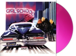 Girlschool - Hit And Run (Blue Vinyl Lp) i gruppen VI TIPSER / Fredagsutgivelser / Fredag den 21:a Juni 2024 hos Bengans Skivbutik AB (5532831)