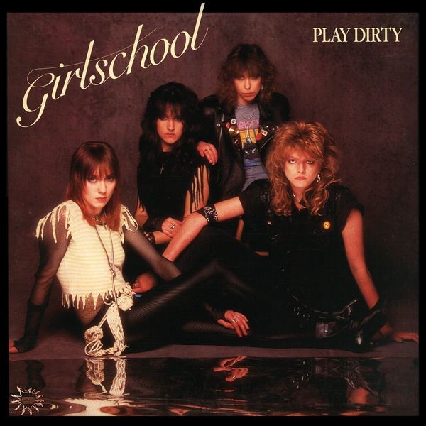 Girlschool - Play Dirty (Red Vinyl Lp) i gruppen VINYL / Metal hos Bengans Skivbutik AB (5532835)