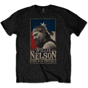 Willie Nelson - Born For Trouble Uni Bl   (XL) i gruppen MERCHANDISE / T-shirt / Country hos Bengans Skivbutik AB (5533419)