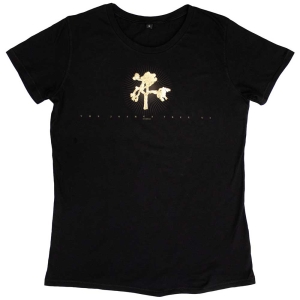 U2 - Gold Tree Flock Babydoll Lady Bl    i gruppen MERCHANDISE / T-shirt / Pop-Rock hos Bengans Skivbutik AB (5533668)