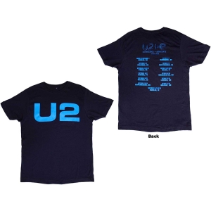 U2 - Logo E+I 2018 Tour Dates Uni Navy    i gruppen Annet /  hos Bengans Skivbutik AB (5533830r)