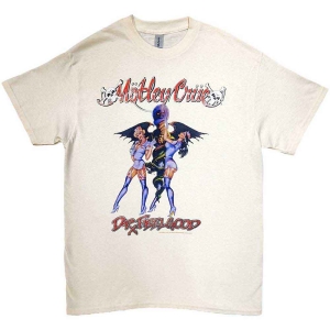 Motley Crue - Vtge Dr Feelgood Uni Sand    i gruppen MERCH / T-Shirt / Rockoff_Nya April24 hos Bengans Skivbutik AB (5534680r)