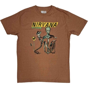 Nirvana - Incesticide Uni Brown i gruppen MERCH / T-Shirt / Rockoff_Nya April24 hos Bengans Skivbutik AB (5535363r)