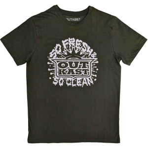 Outkast - So Fresh Uni Green i gruppen MERCHANDISE / T-shirt / Hip Hop-Rap hos Bengans Skivbutik AB (5535642r)