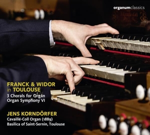 Jens Korndorfer - Franck & Widor In Toulouse i gruppen Annet /  hos Bengans Skivbutik AB (5535760)