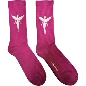 Nirvana - In Utero Wht Angel Pink Socks (Eu 40-45) i gruppen MERCHANDISE / Merch / Metal hos Bengans Skivbutik AB (5536156)