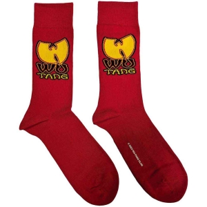 Wu-Tang Clan - Wu-Tang Uni Red Socks (Eu 40-45) i gruppen MERCHANDISE hos Bengans Skivbutik AB (5536265)