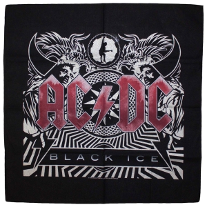 Ac/Dc - Black Ice Bandana i gruppen MERCH / Minsishops-merch / Ac/Dc hos Bengans Skivbutik AB (5536273)