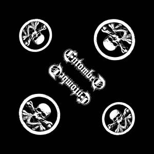 Entombed - Skull Logo Bandana i gruppen MERCHANDISE / Merch / Metal hos Bengans Skivbutik AB (5536290)