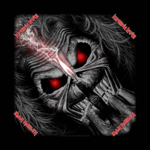 Iron Maiden - Eddie Candle Finger Bandana i gruppen MERCHANDISE / Merch / Metal hos Bengans Skivbutik AB (5536301)
